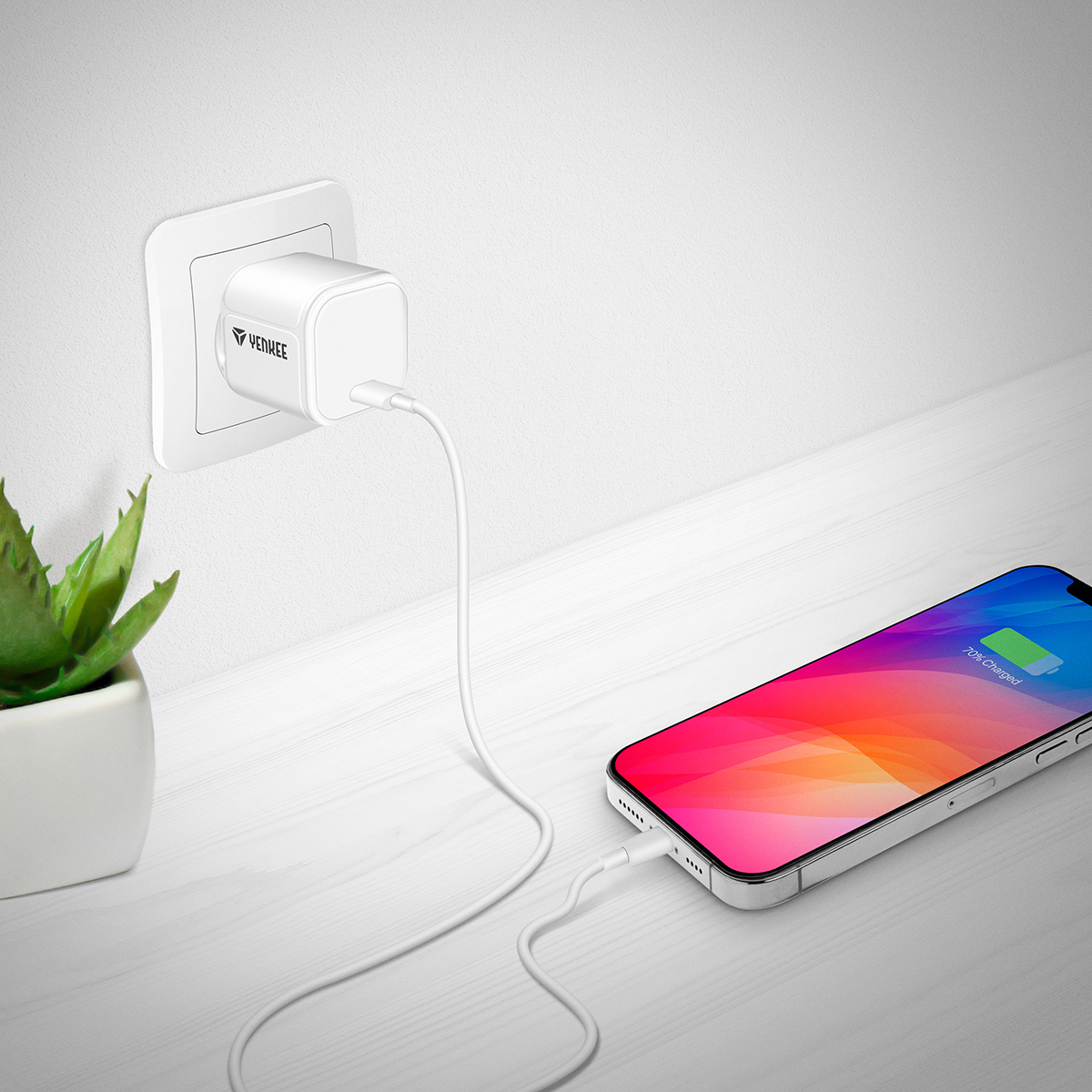 Φορτιστής δικτύου GaN 45W