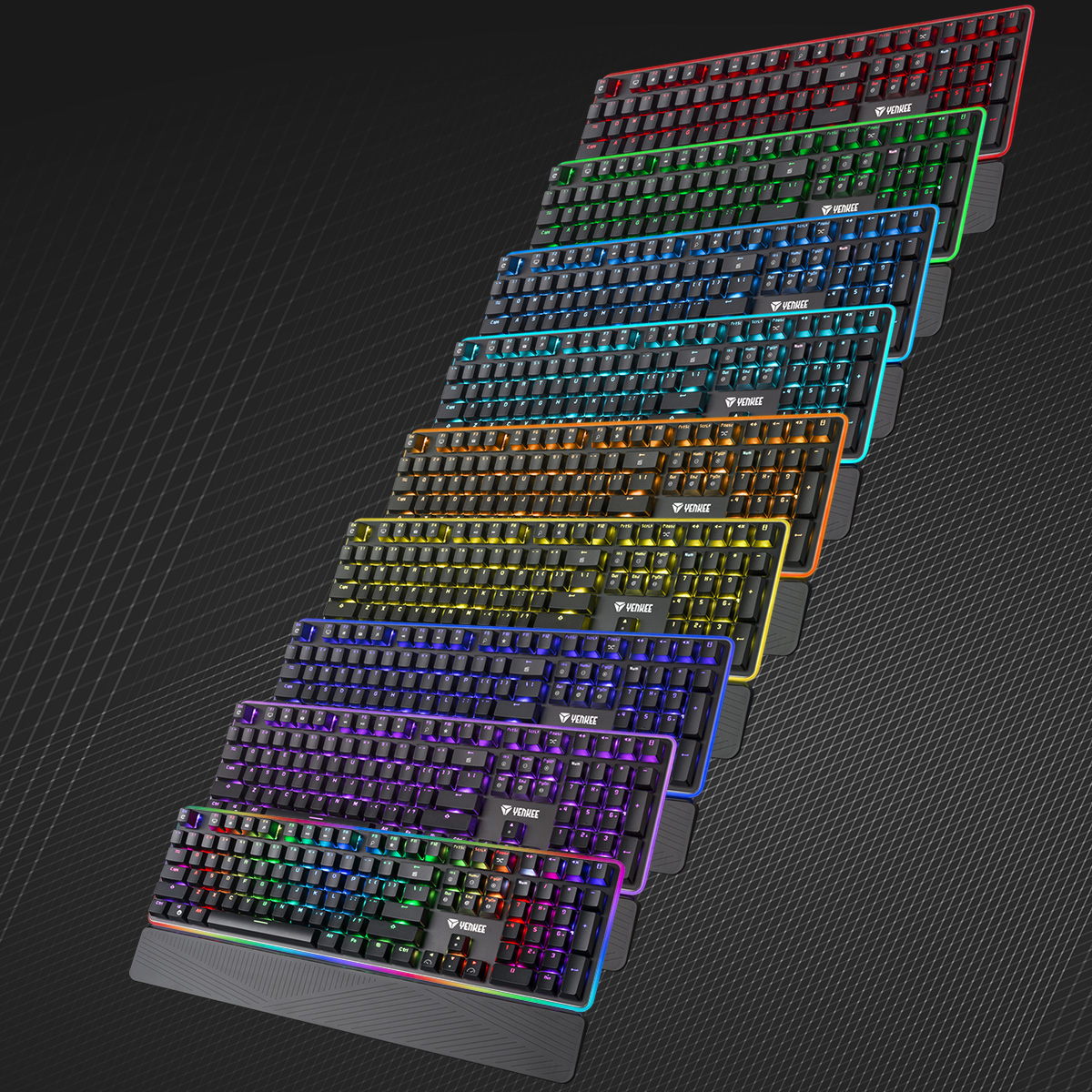 Ρυθμιζόμενη μπάρα οπίσθιου φωτισμού RGB